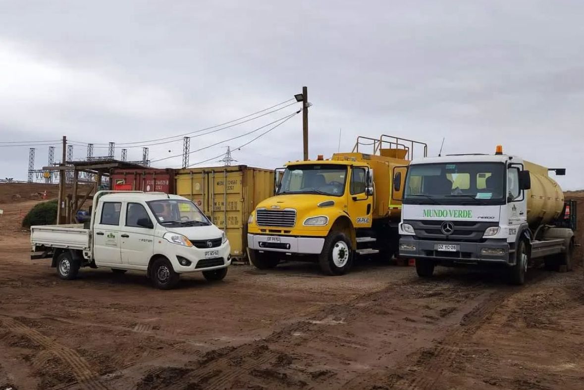 Arrendamiento de Camiones Aljibes y Maquinaria